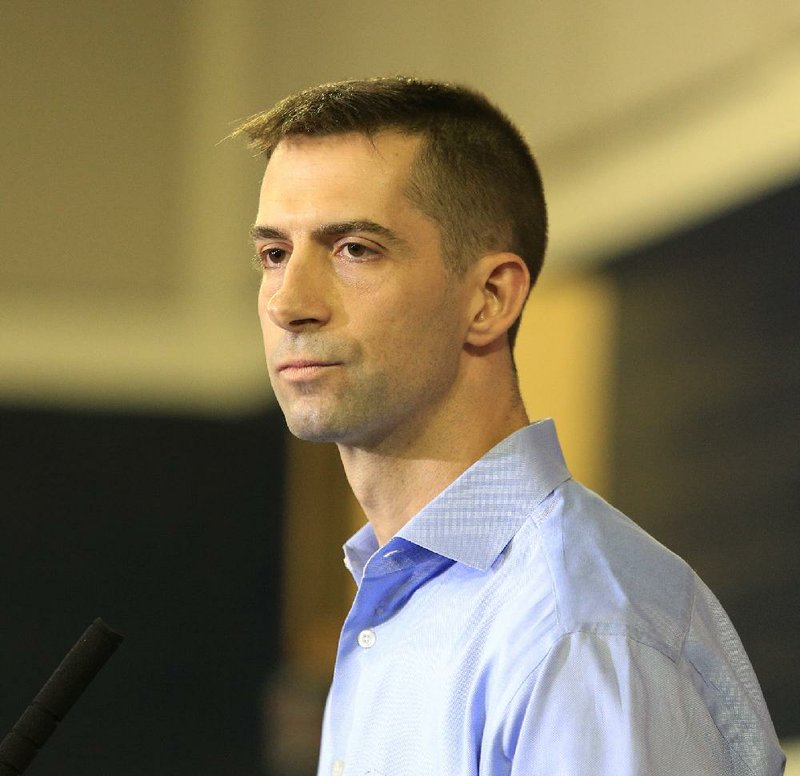 U.S. Rep. Tom Cotton was the only member of Arkansas’ all-Republican House delegation to vote against the legislation. 