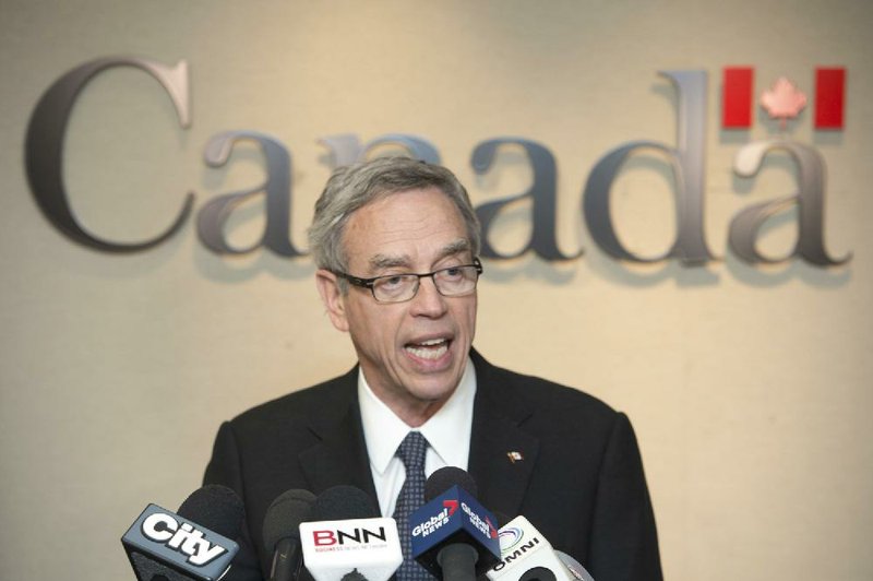 Canadian Natural Resources Minister Joe Oliver said Canada is encouraged by the outcome of the final environmental-impact study on the Keystone XL pipeline and urged the administration of President Barack Obama to make a “timely decision.” 
