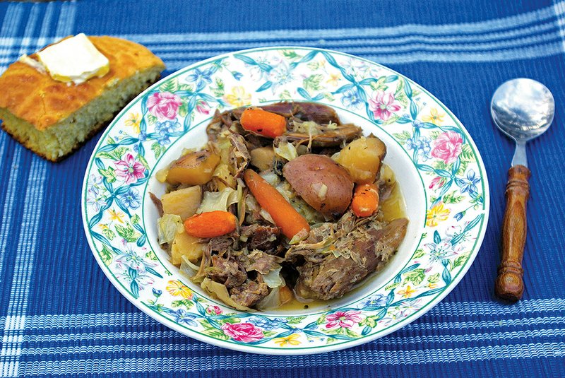 A delicious stew can be made with almost any type of game, like this scrumptious January Stew made with raccoon and root vegetables.