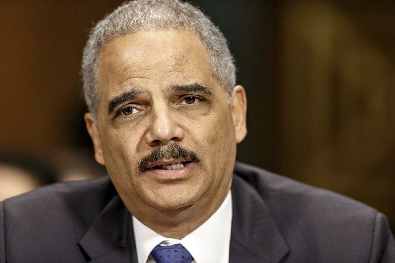 “The Justice Department’s role in confronting discrimination must be as aggressive today as it was in Robert Kennedy’s time,” Attorney General Eric Holder said Saturday in announcing a policy on samesex marriage rights. 