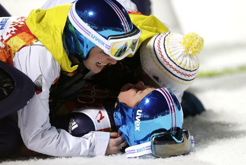 German wins first ski jumping gold Northwest Arkansas DemocratGazette