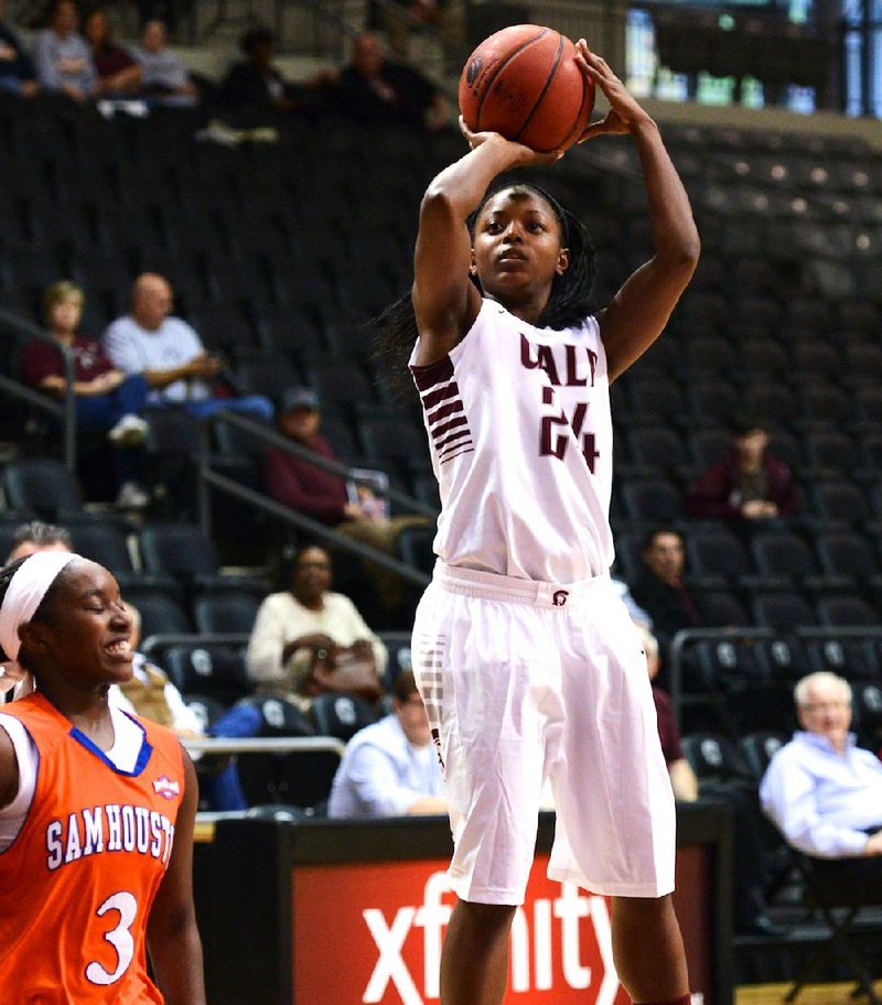 Guard Taylor Gault, who averages a team-best 15.1 points per game this season, leads UALR into the Cajun Dome today in Lafayette, La., to take on the Ragin’ Cajuns. 