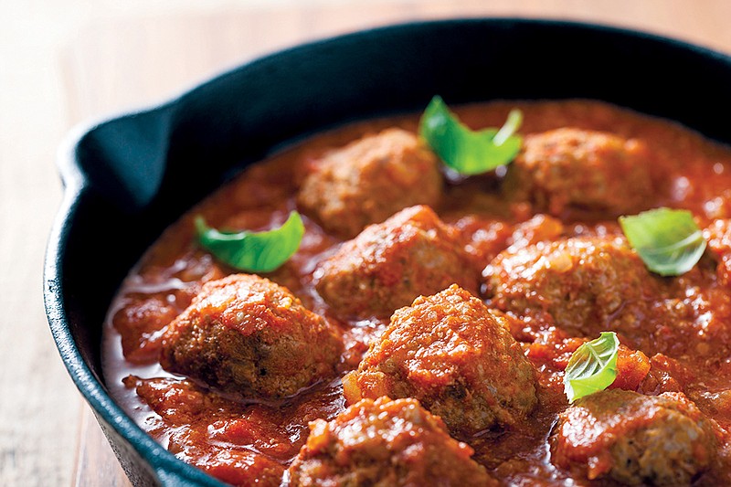 Vegetable Meatballs With Zesty Tomato Sauce