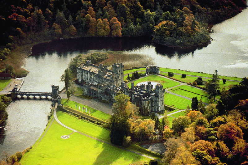 Ashford Castle was built in 1228 and has been added to over the centuries. It is now a luxury hotel. In 2012, it was voted the best resort in Ireland and the third best in Europe by Conde Nast Traveler. 