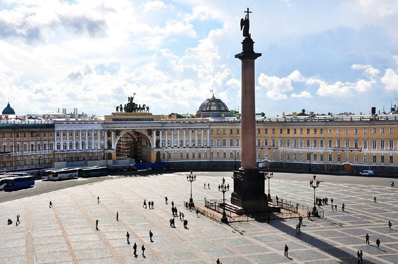 The Winter Palace and its great square are synonymous with St. Petersburg’s imperial grandeur. 