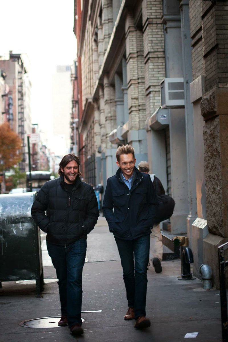 Joshua Fields Millburn (right) and his best friend and co-author, Ryan Nicodemus will share the story of their move to minimalist lifestyles at a presentation and signing of their book Everything That Remains at 7 p.m. Sunday at WordsWorth Books in the Heights in Little Rock. The event is free and open to the public. The pair launched a 100-city tour last month and will visit 82 cities worldwide. 