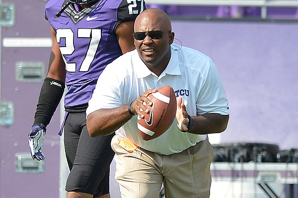 Clay Jennings was hired as Arkansas' defensive backs coach after spending six seasons at TCU. 