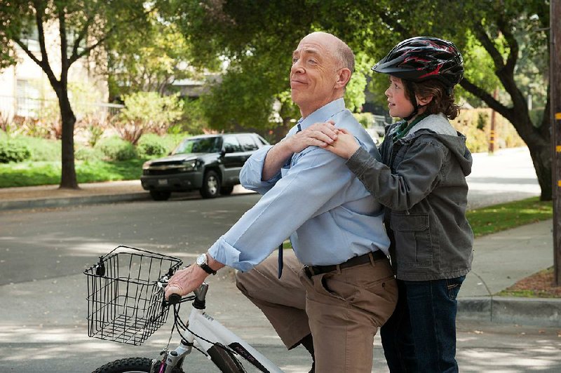 NBC’s new sitcom, Growing Up Fisher, stars J.K. Simmons as Mel and Eli Baker as his son, Henry. 