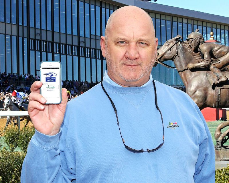 Trainer Kenny McPeek’s new app lets horse racing enthusiasts keep track of races across the country. 