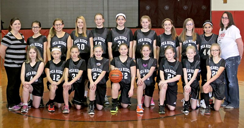 Sixth-grade girls team members included Lillian Peters, Emily Luport, Karissa Martinez, Kadense McDonald, Porscha Polanowski, Cassidy Mooneyhan, Shae Gilbertson, Emily Loewe, Helena Gibby, Kloey Evenson, Elsaysha Ewald, Abby Hornback, McKenzie McTier, Autumn Hicks, Emma Bryant, Jada Atchison, Chelsey Pedersen, Grace Roller, Karime Rascon and Linzy Wilkerson. Coaches were Kari Fletcher, Talina McDonald and Nick Mooneyhan.