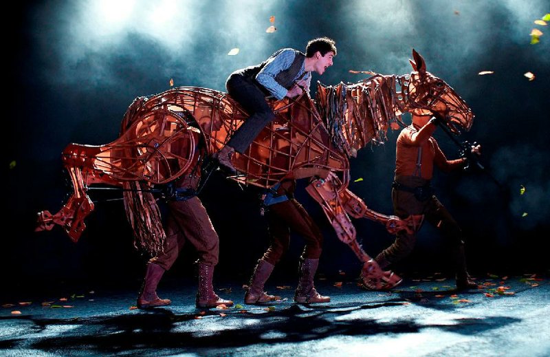 The National Theatre’s stage production of War Horse appears on movie screens in Benton and Conway tonight. 