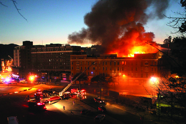 Majestic Hotel burns | Hot Springs Sentinel Record