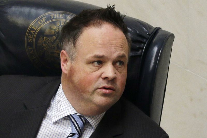 The Arkansas House of Representatives passed a bill Thursday that will keep the lieutenant governor's office open until November's elections. The post was held by Mark Darr (pictured) before he resigned Feb. 1 under pressure after he was found to have misspent $41,000 in public and campaign funds while in office.