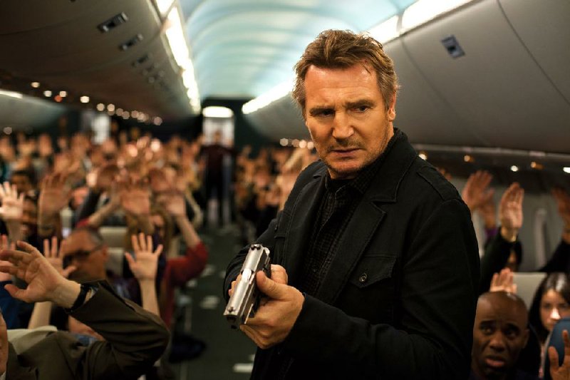 Air Marshal Bill Marks (Liam Neeson) has a particular set of skills in the airborne thriller Non-Stop. 