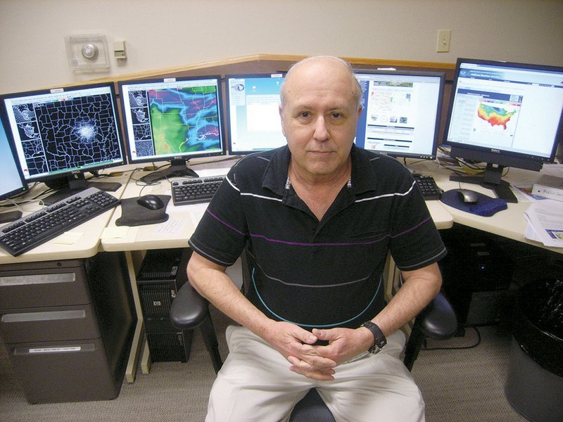 John Robinson is the warning coordination meteorologist for the National Weather Service’s office in North Little Rock. Robinson has been with the NWS for nearly 40 years, with all but 11 months of that time spent in Arkansas.