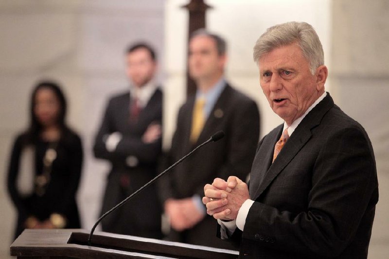 Gov. Mike Beebe said he’s seen plenty of other impasses that arose from the supermajority requirement.