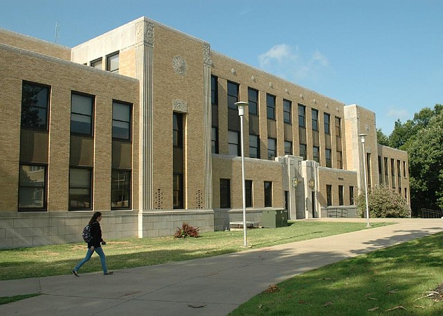 Wilson Hall on the campus of Arkansas State University is the proposed site for an osteopathic medical school. 