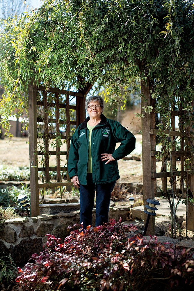 Mary Howard of Higden has been named the Cleburne County Master Gardener of the Year for 2013.