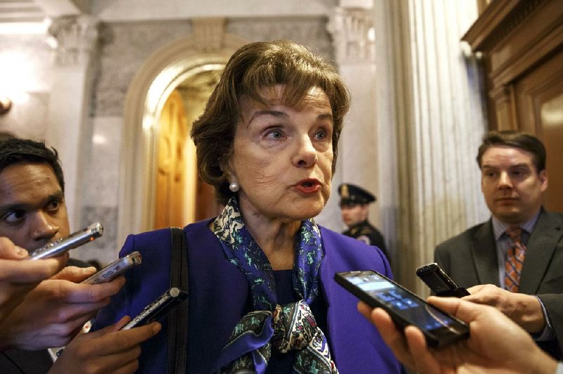 Sen. Dianne Feinstein, chairman of the Senate Intelligence Committee, said Tuesday that the CIA improperly removed documents from committee staff computers and “may have undermined the constitutional framework.” 