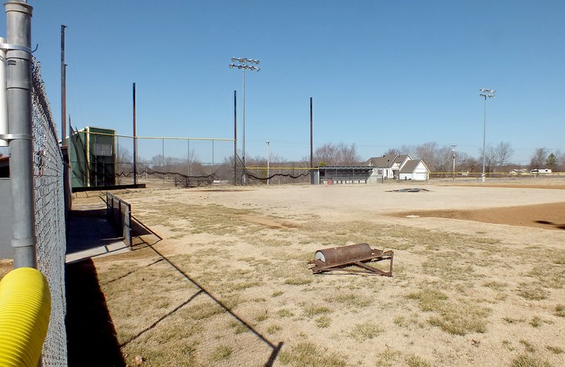 TIMES photograph by Annette Beard
Blackhawk baseball field and softball field at the corner of It'll Do Road and West Pickens (Ark. Hwy. 94 North) are being looked at by realtors who have an interested buyer.