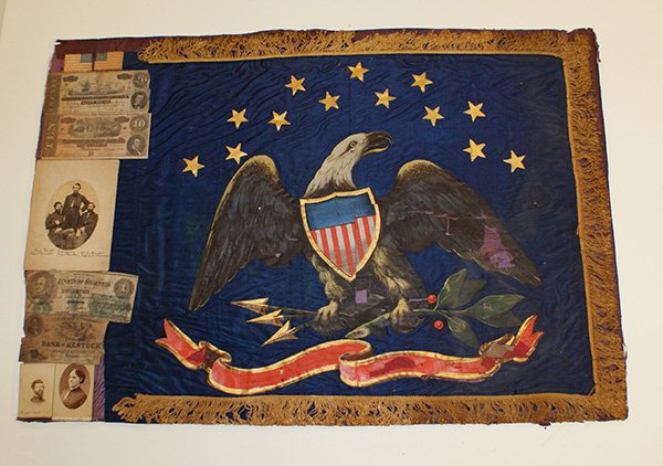 COURTESY PHOTO 
The regimental flag of the Sixth Regiment of the Missouri Union Cavalry — dating to the 1860s — will be returned to the state of Missouri during a ceremony March 20 at the Pea Ridge National Military Park. The unit fought at the Battle of Pea Ridge.
