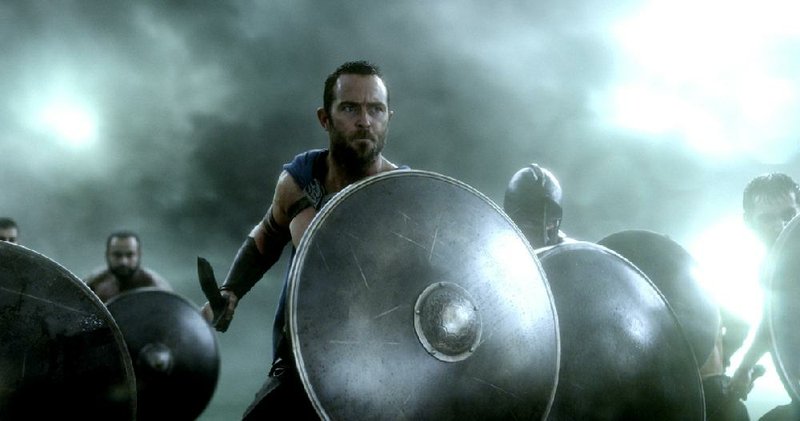 Sullivan Stapleton stars as Themistokles in the action fi lm 300: Rise of an Empire. It came in first at last weekend’s box office and made about $45 million. 