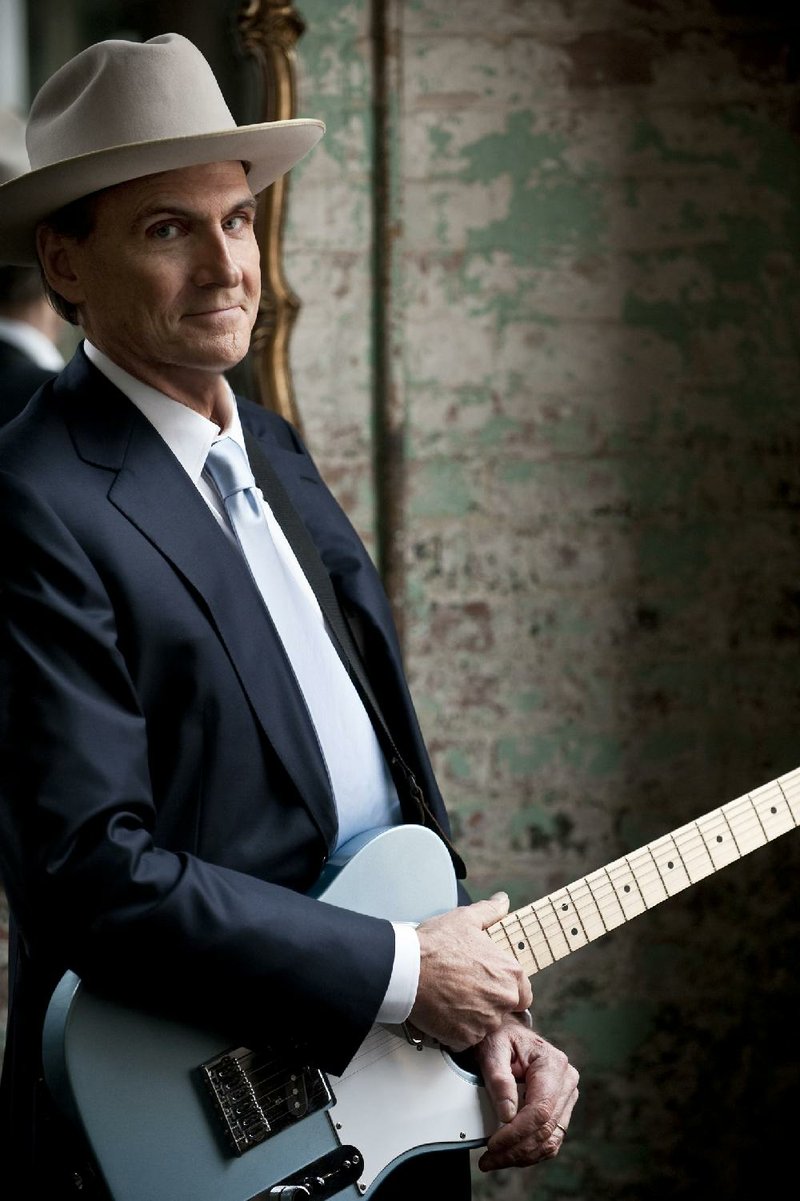 Legendary singer/songwriter James Taylor brings hits like “Fire and Rain” and “You’ve Got a Friend” to Verizon Arena in North Little Rock at 8 p.m. Friday.