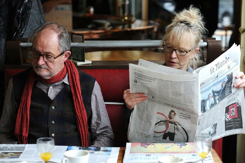 Jim Broadbent and Lindsay Duncan star in Le Week-End, being screened at the Gathr Preview Series today. 