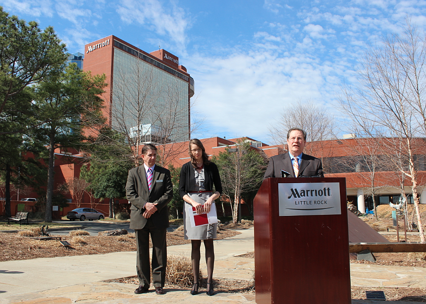 Daryl Rhead Marriott LR Marriott begins $16 million renovation | The Arkansas Democrat ...