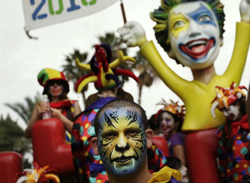 Purim celebration in Israel