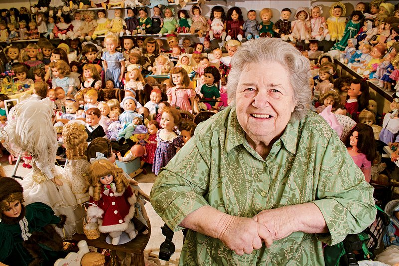 Virginia Arnett of Newport has a museum next to her home that features her extensive doll collection. Her total collection includes more than 8,000 pieces. It all started with one doll in 1970.
