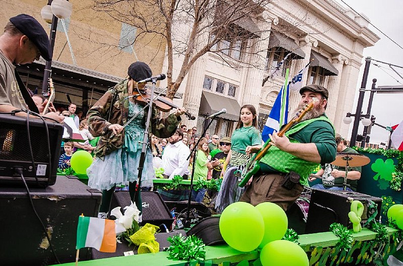 The 15th annual Irish Cultural Society of Arkansas' St. Patrick's Day Parade and The 3rd Street Merchants Block Party March 15, 2014 in Little Rock.