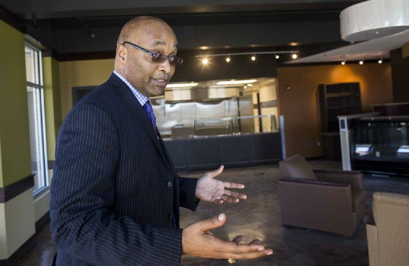 “Does this look like a college that is having financial problems?” Arkansas Baptist College President Fitz Hill asked while showing off the nearly finished First Security Community Union during a tour of the Little Rock campus. 