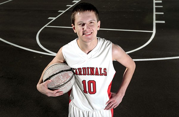 Matt Thomas of Farmington has been named the All-NWA Media Boys’ Basketball Newcomer of the Year for schools in Class 5A and below.