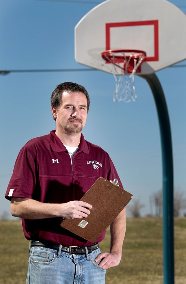 Tim Rich of Lincoln is the All-NWA Media Coach of the Year for schools in Class 5A and below. 