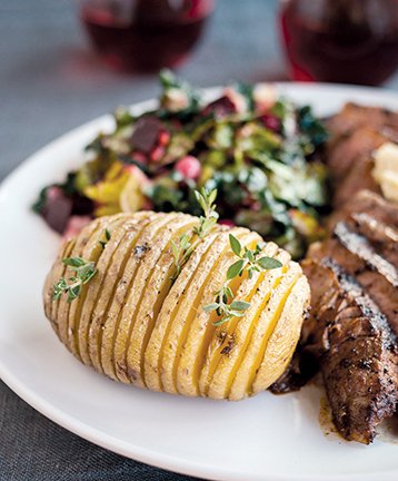 Hasselback Potatoes