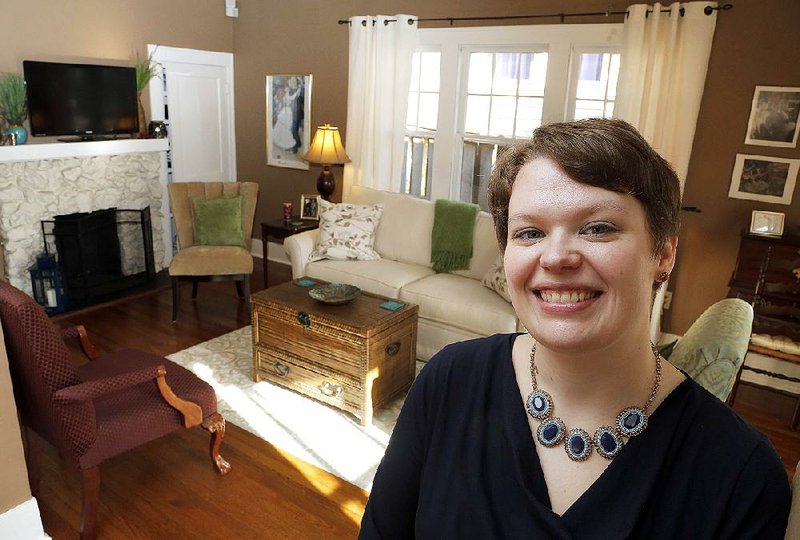 Arkansas Democrat-Gazette/JOHN SYKES JR. - Personal Space - Elizabeth Sellars, who is a geneticist with Children's Hospital. Her favorite space is her living room. 031814