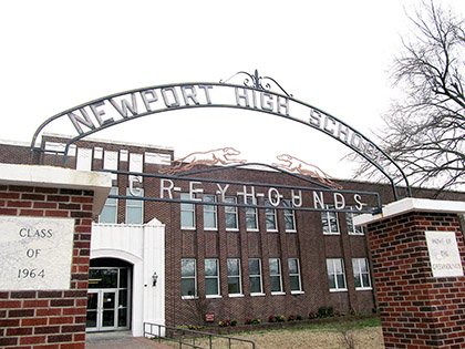 Newport High School was built in 1930 and appears on the National Register of Historic Places. The district is performing upgrades on all campuses, including the auditorium in the high school.