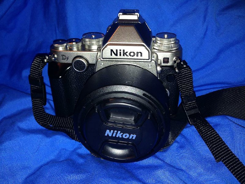 Special to the Arkansas Democrat Gazette- 03/28/2014 - The Nikon Df digital camera combines a retro look with modern digital capabilities. It uses the Nikon D4 sensor to provide extra sharpness and quality images in low light.