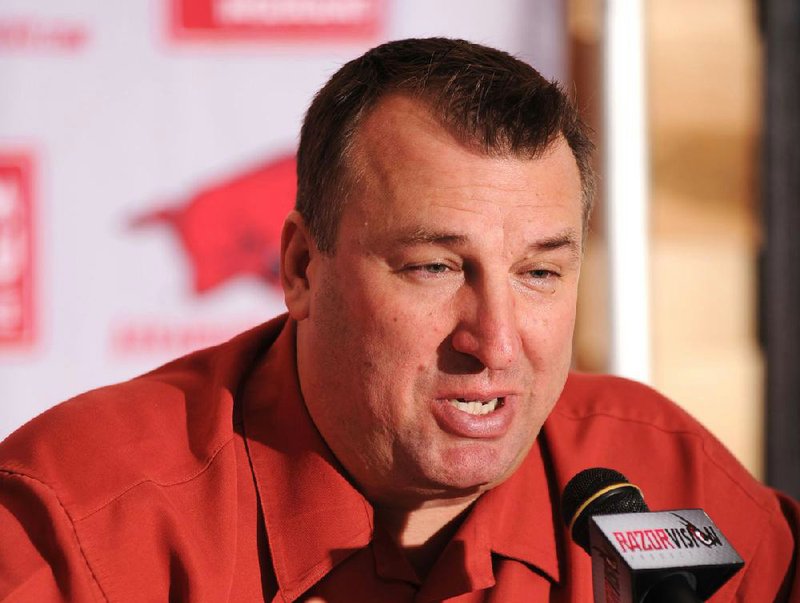  The top-paid state employee is Bret Bielema, head football coach at the University of Arkansas at Fayetteville. 