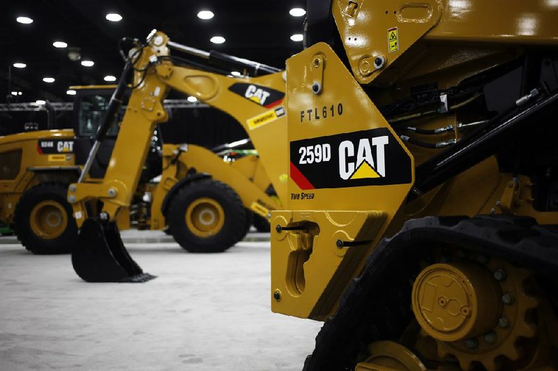 An executive at Caterpillar Inc., which makes industrial machinery such as this 259D Compact Track Loader, defended her company’s tax practices in front of a Senate panel Tuesday. 