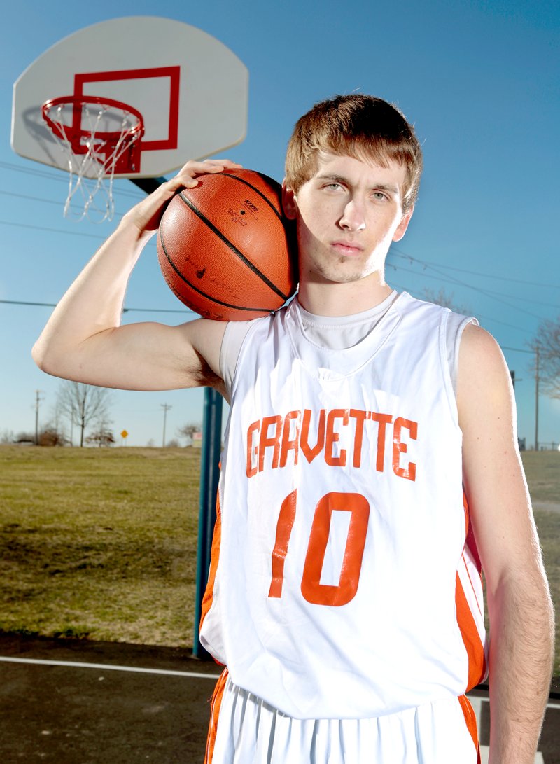 Photo by Jason Ivester Boys basketball player of the year was Terence Pierce of Gravette.