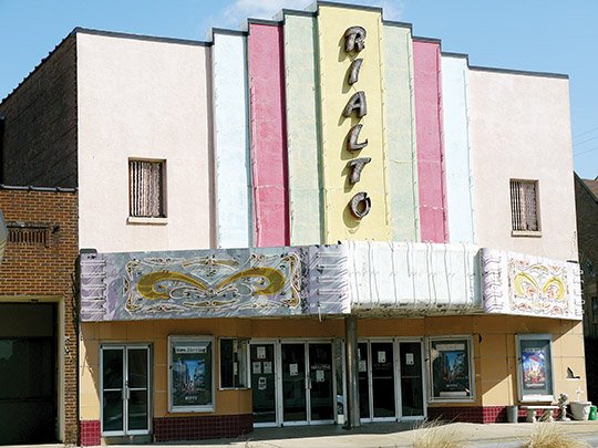 The Rialto Theater in downtown Searcy is included on the National Register of Historic Places. Members of Main Street Searcy would like to see the theater restored to prime condition.