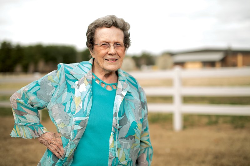 Naomi May recently celebrated her 95th birthday. Born in 1919, she has spent most of her life in the Rose Bud area and worked as a teacher or donated her time to the elementary school until about three years ago.