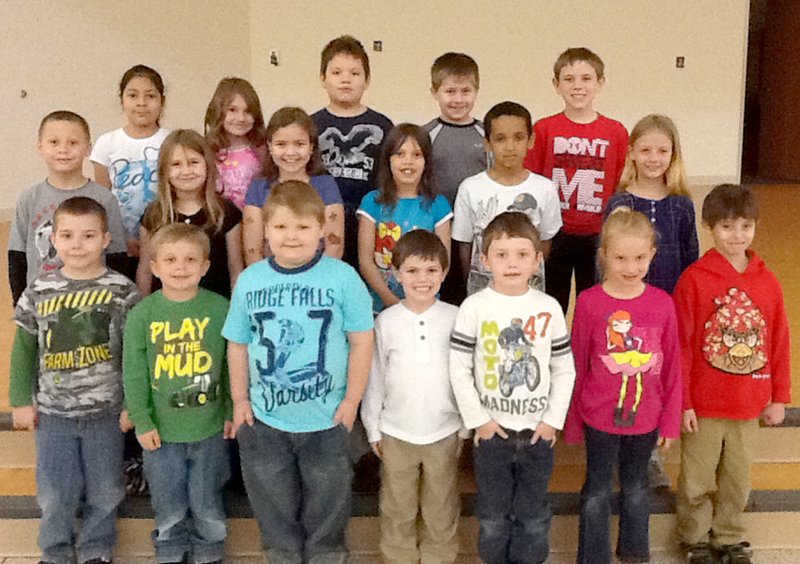 Submitted Photo The Shining Stars at Gentry Primary School for the week of April 4 are: Kindergarten &#8212; Darrel Harrison, Jared Dupuy, Jayden Whitehead, Caden Kooken, Mason Asencio, Tallyn Duncan and Aiden Billingsley; First Grade &#8212; Wyatt Martin, Gracie Murray, Devyn Lemke, Liliana Ramer, Donnovan Hayes and Olyvia Freed; and Second Grade &#8212; Lucia Hernandez, Sarenity Trammell, Colton Kenney, Jared James and Tucker Hodges.