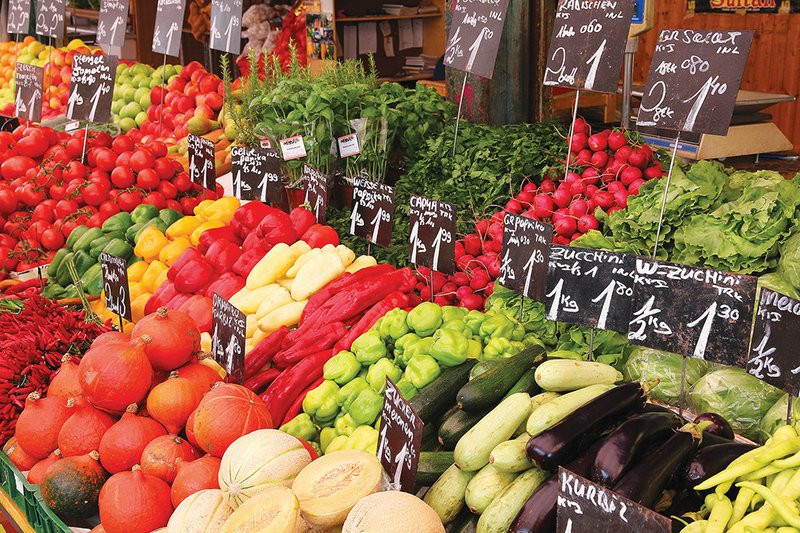 A variety of fresh vegetables and fruits will be available at the Wooster Farmers’ and Crafters’ Market. The market opens for the season on Saturday.