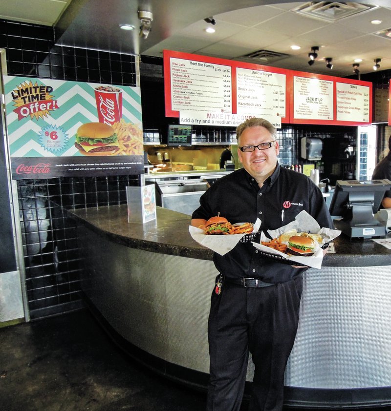 Angus Jack is a locally owned fast-casual restaurant operated by Ian Cairns (pictured) and his wife Jean.