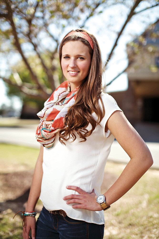 Emily Chambers, 17, was named Greenbrier Student of the Year on April 4 by the Greenbrier Chamber of Commerce at its annual banquet. Emily, who moved to Greenbrier in the middle of ninth grade, is involved in several organizations and has a 4.0 grade-point average, despite missing about a month of school after having surgery.