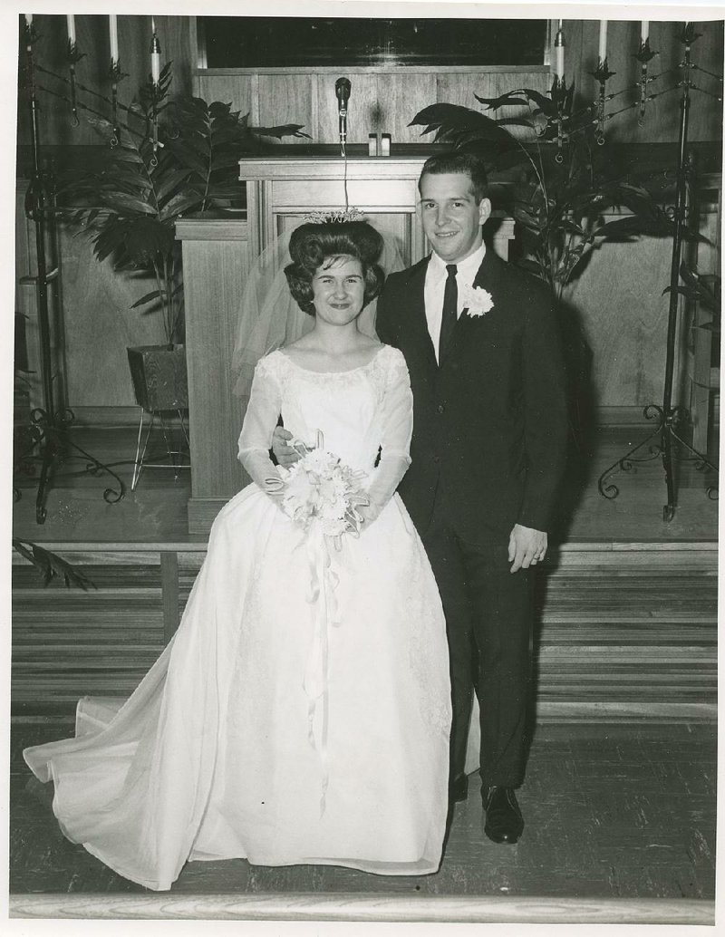 Helen and Tom McDermott were 20 when they married on April 10, 1964, at Rosedale Baptist Church in Little Rock. 