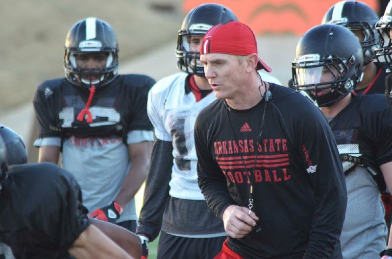 In the four months since he was hired, Arkansas State Coach Blake Anderson has shown an appreciation for the opportunity he thought was gone after once leaving the profession in 2004. 